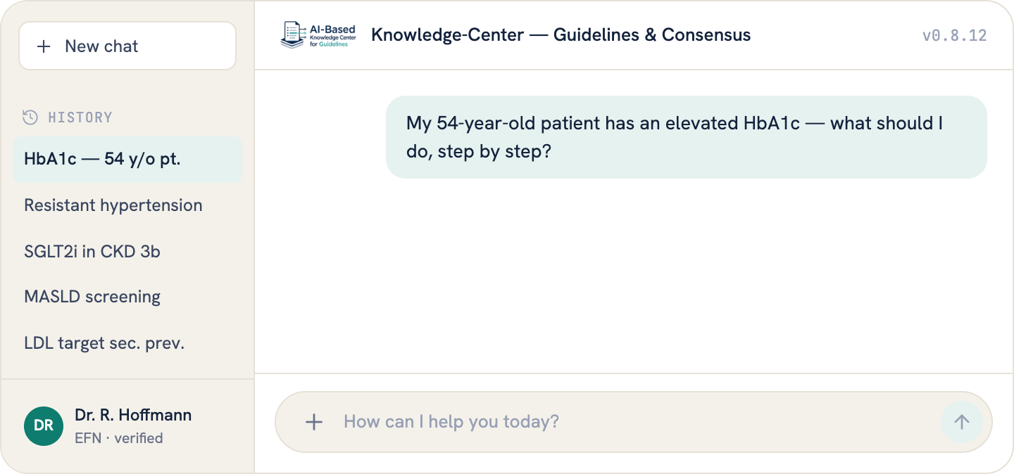 1. Ask a clinical question